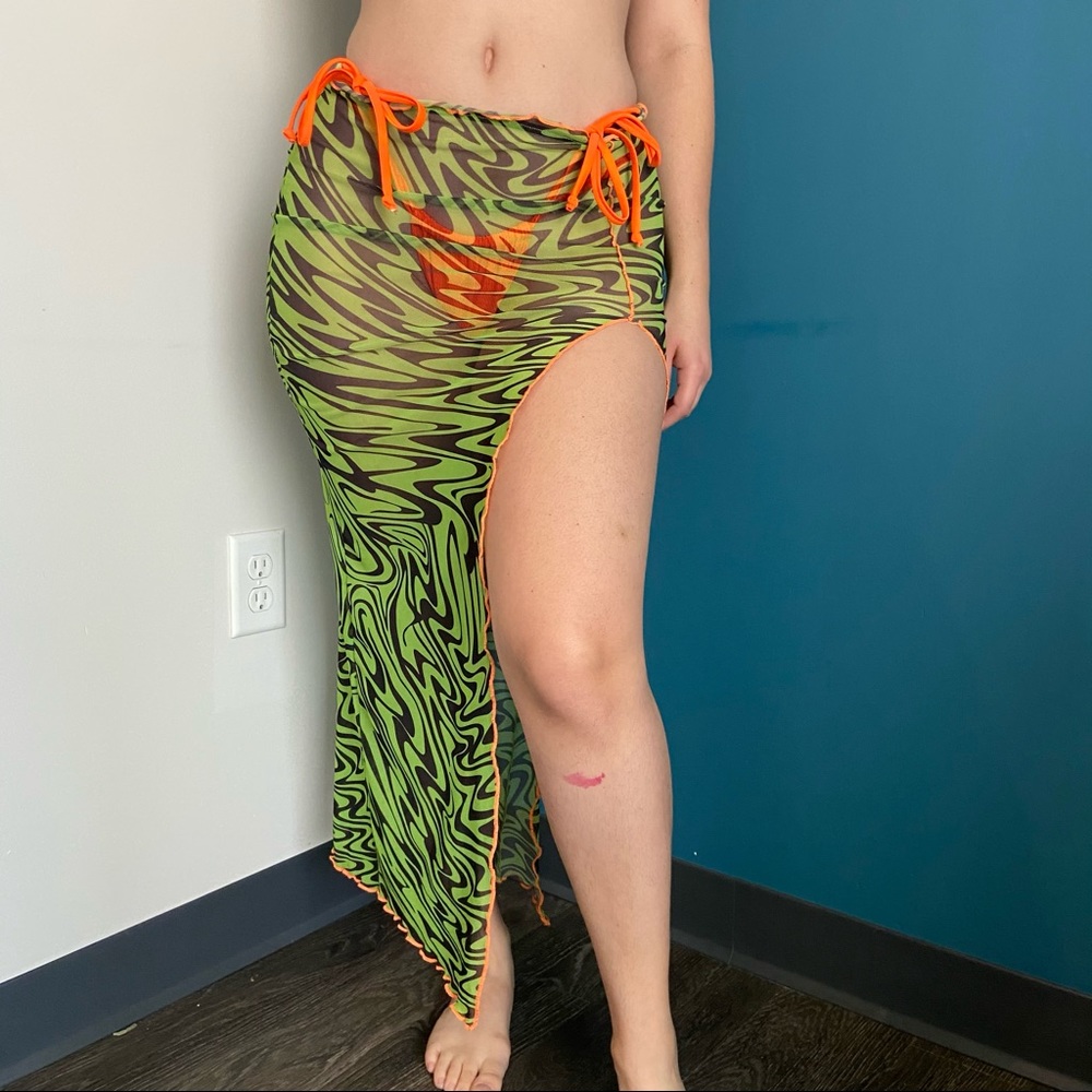 Jaded London mesh skirt